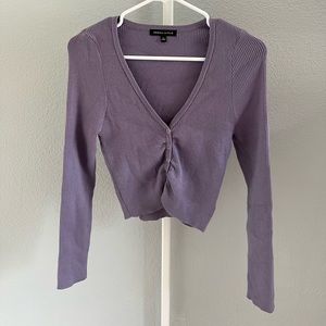 kendall and kylie pacsun purple long sleeve